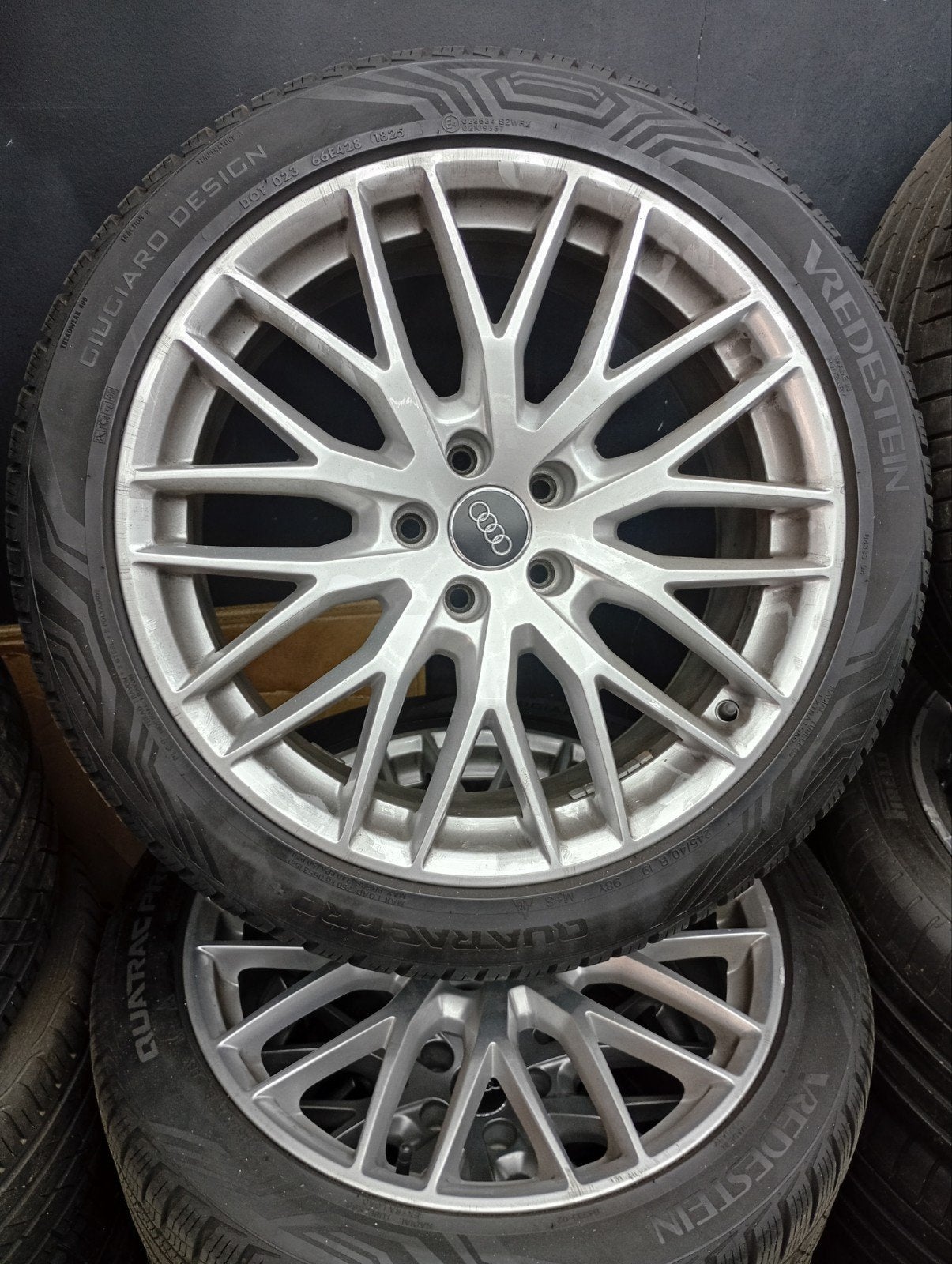 Audi Velgen 19 inch 245/40/R19 met Vredestein All Season!, Auto-onderdelen, Banden en Velgen, 19 inch, Banden en Velgen, Ophalen of Verzenden