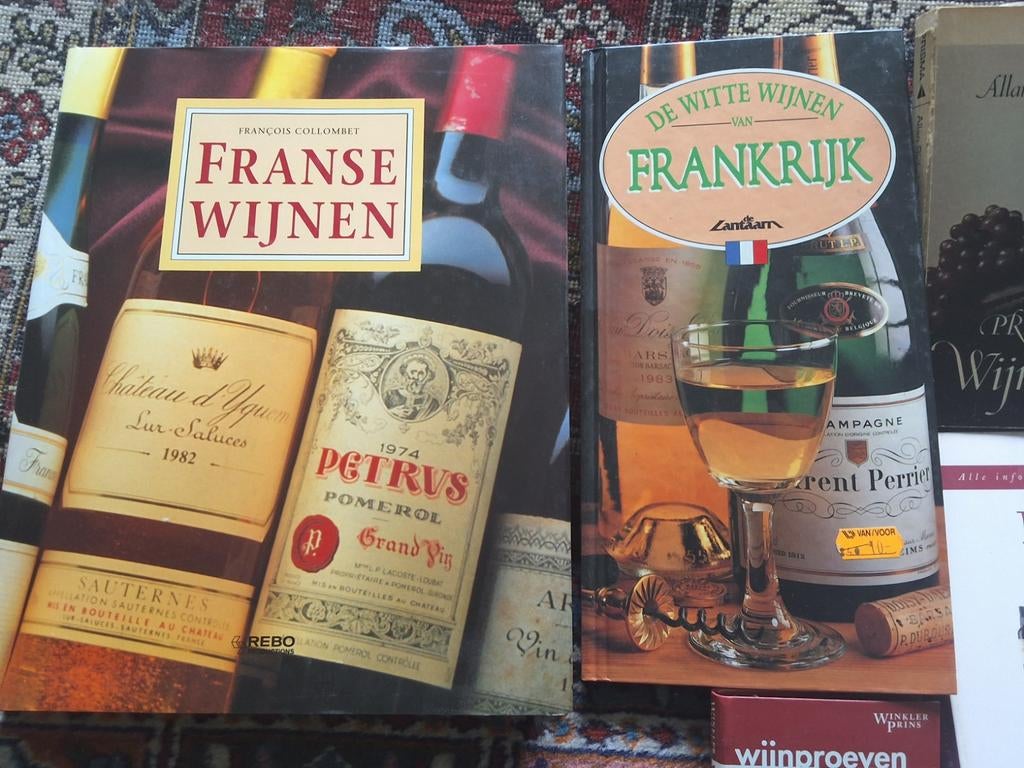 6 boeken over wijn - Franse wijnen, Wijn proeven, Port, Ophalen of Verzenden, Gebruikt