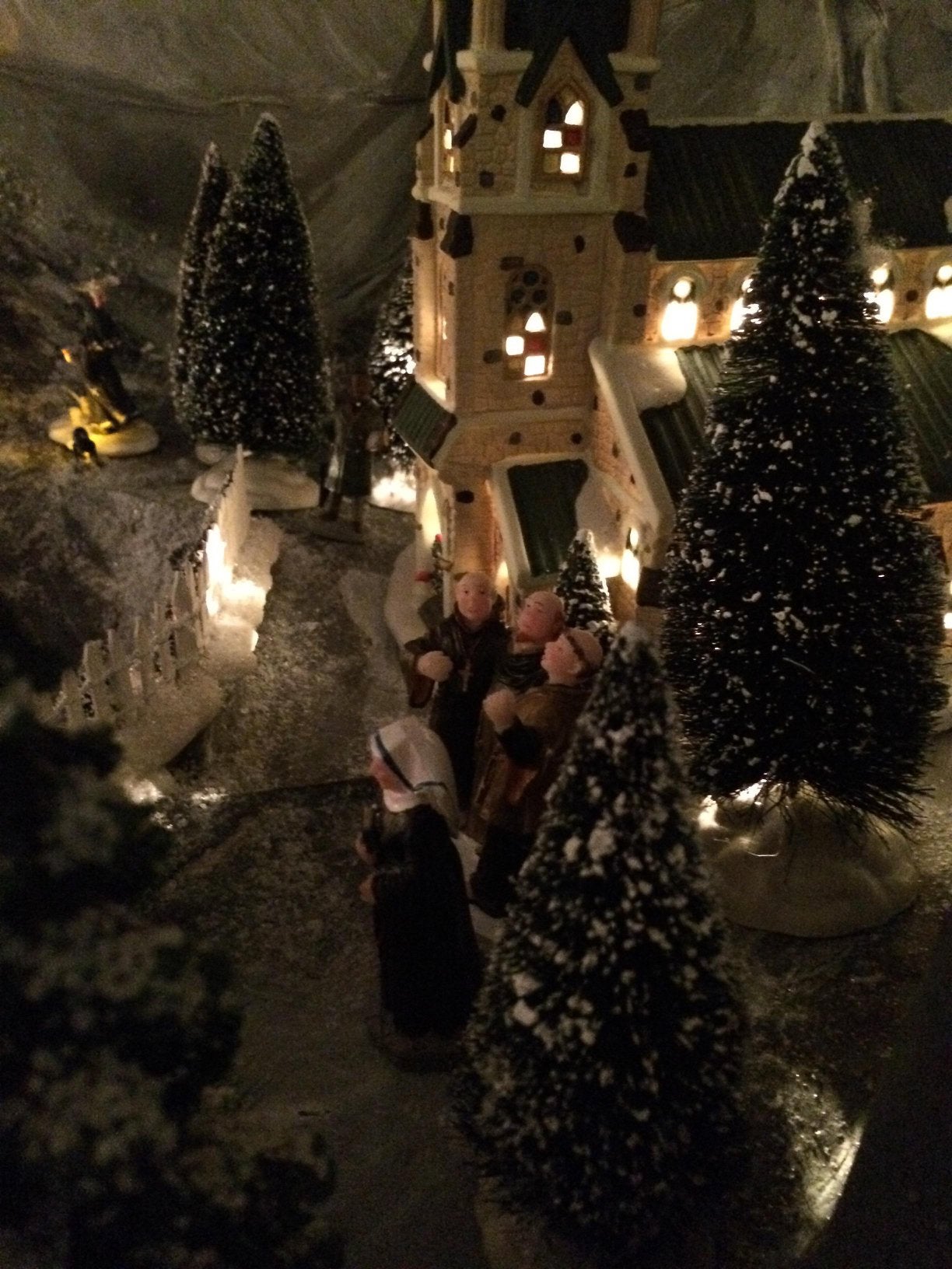 Kerststal / kerst dorp dickens, Diversen, Ophalen, Zo goed als nieuw