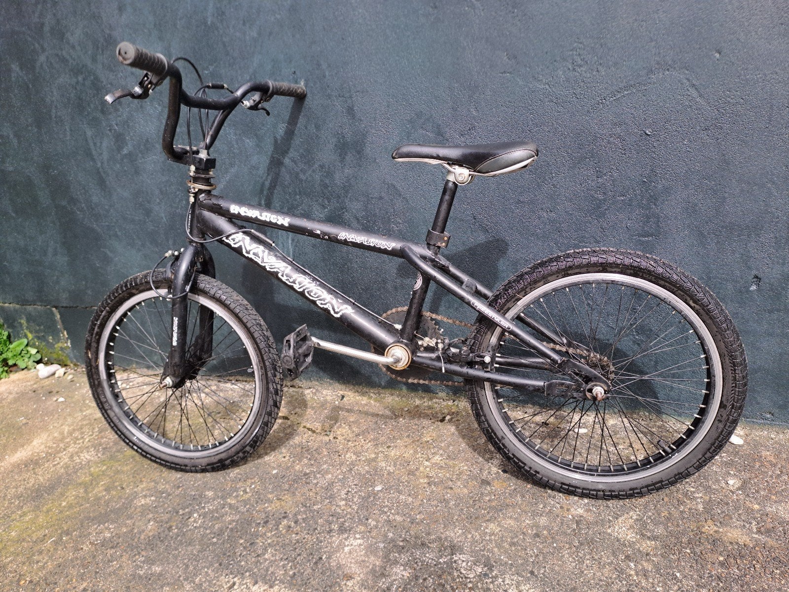 Gebruikte stuntfiets, Ophalen, Gebruikt