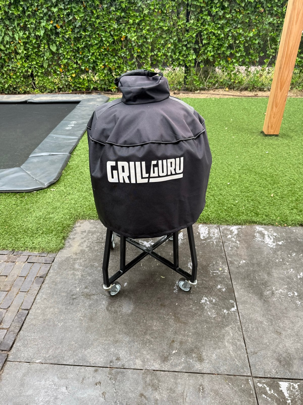 Grill Compact Kamado BBQ met onderstel en hoes, Ophalen, Zo goed als nieuw