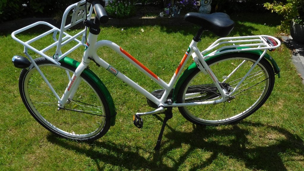 Batavus postcodeloterij fiets zie omschrijving, Fietsen en Brommers, Fietsen | Dames | Damesfietsen, Ophalen, Terugtraprem, Versnellingen