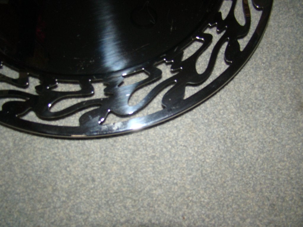 Alessi dienblad of kaarsen bord doorsnede 40 cm, Rond, Ophalen of Verzenden, Zo goed als nieuw, Metaal