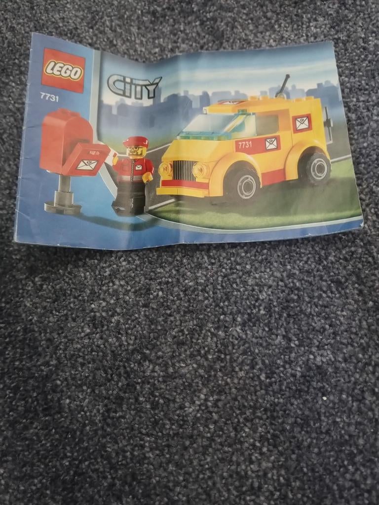 Lego City Postbus en Postbode Set (7731), Kinderen en Baby's, Speelgoed | Duplo en Lego, Compleet, Lego, Ophalen of Verzenden