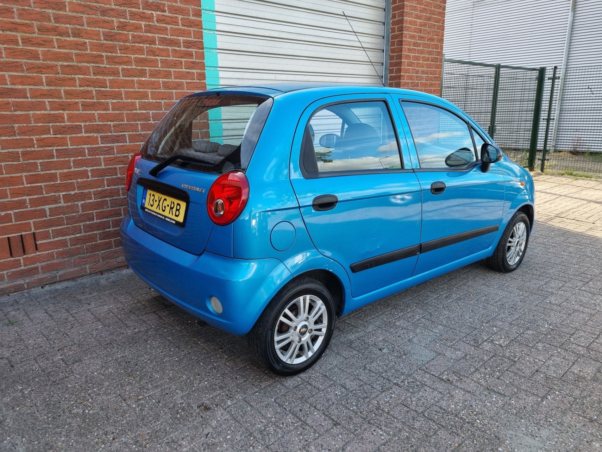 Chevrolet Matiz 0.8 Spirit Airco! Bj:2007 NAP!, Auto's, Voorwielaandrijving, Gebruikt, Blauw, Elektrische ramen