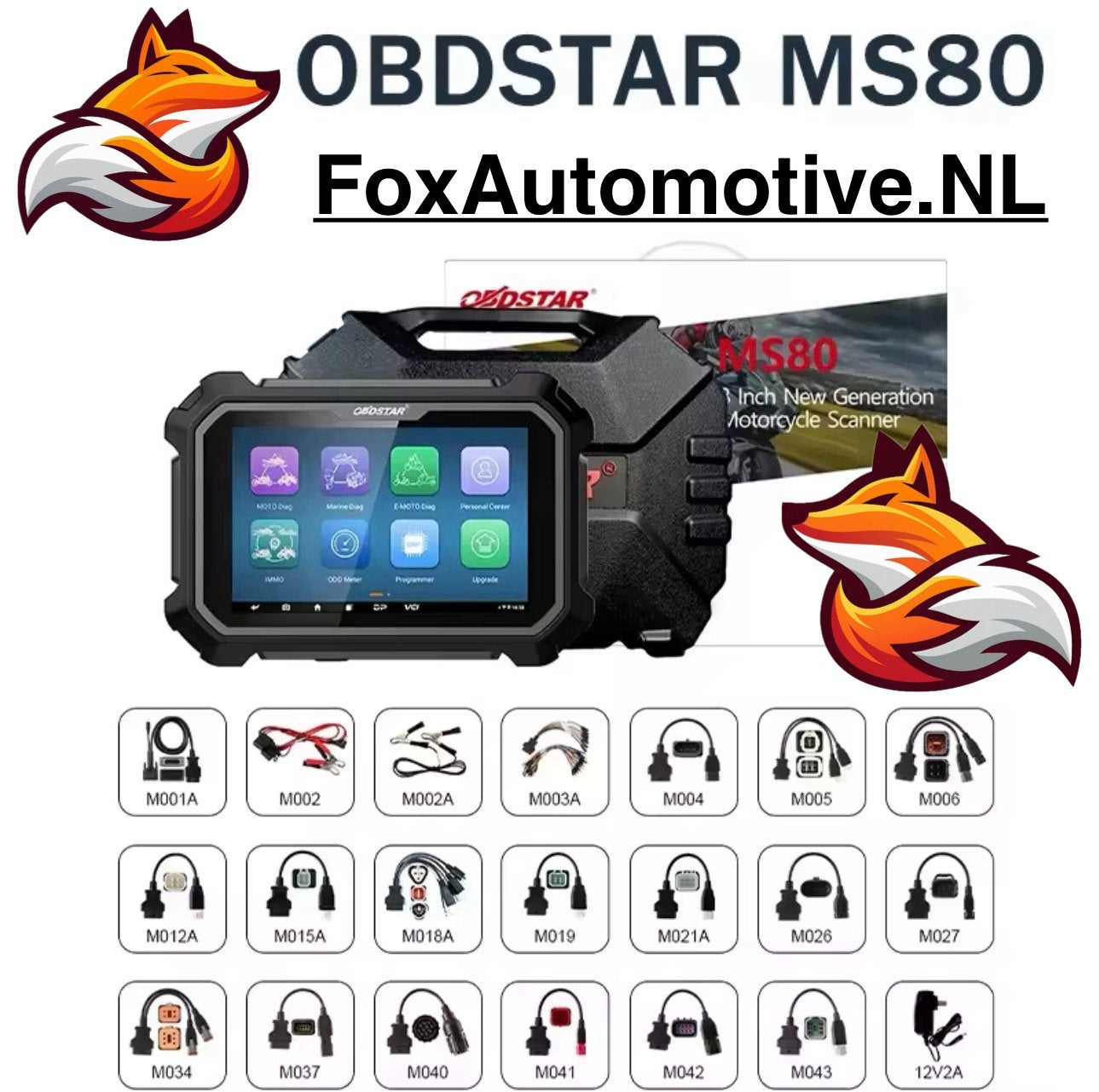 Obdstar MS80 motorfietsen & offroad, Ophalen of Verzenden