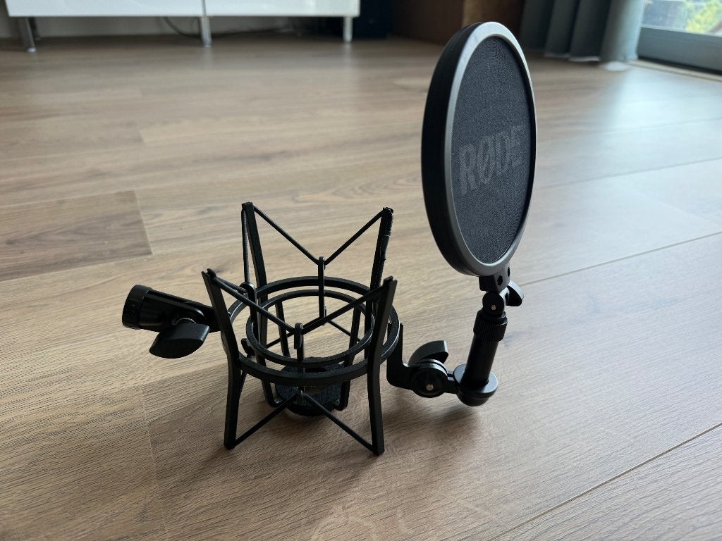 Rode Shockmount + pop filter, Muziek en Instrumenten, Microfoons, Nieuw, Studiomicrofoon, Ophalen of Verzenden