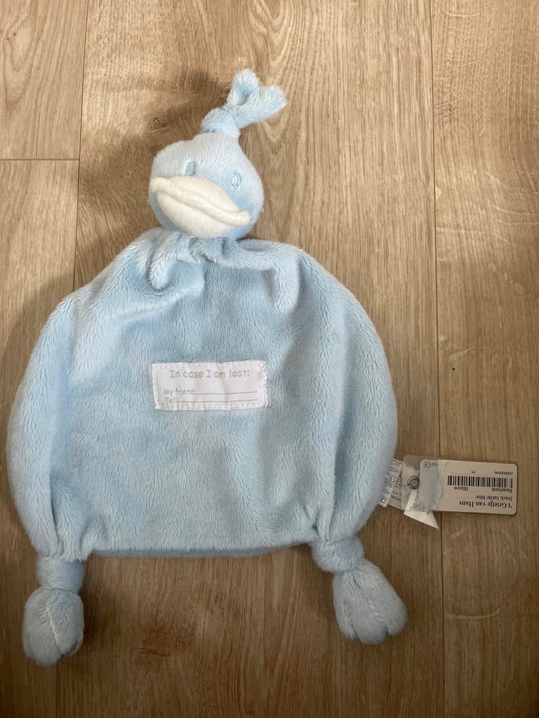 BAMBAM Knuffeldoekje Eendje Blauw, Kinderen en Baby's, Speelgoed | Babyspeelgoed, Nieuw, Overige typen, Ophalen of Verzenden