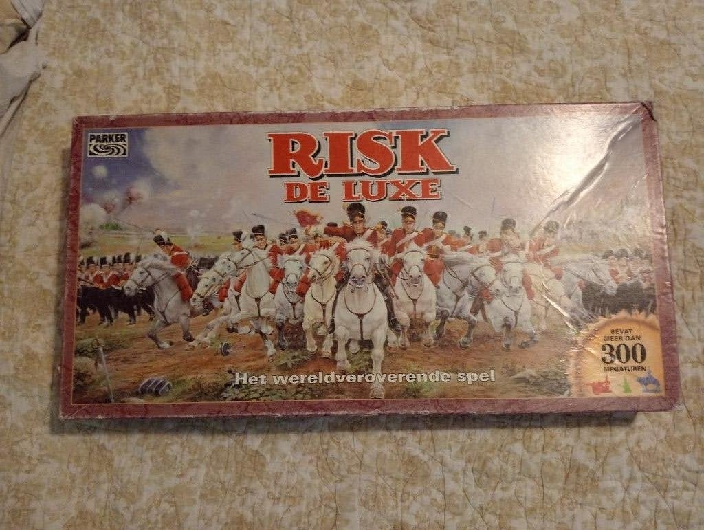 Bordspellen Risk de luxe, Vijf spelers of meer, Ophalen of Verzenden, Gebruikt, Onbekend