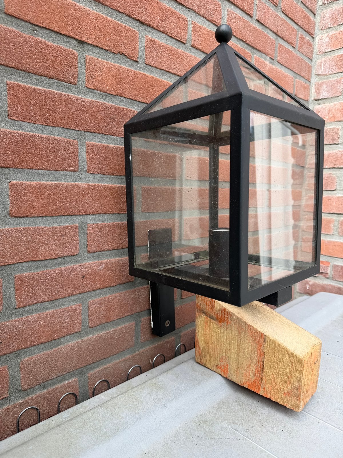 Buitenlamp, Tuin en Terras, Buitenverlichting, Ophalen, Staal, Minder dan 50 watt, Wandlamp