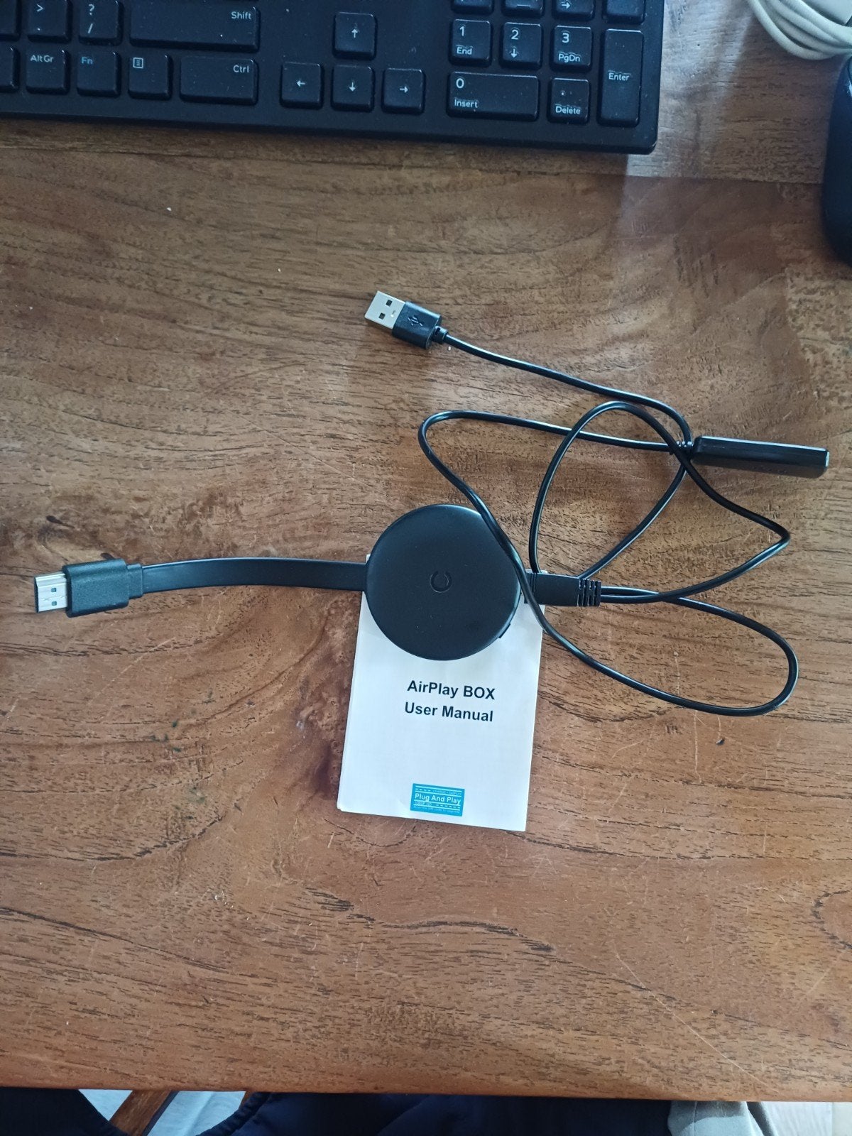 AirPlay BOX - Draadloze HDMI-adapter voor streaming, Ophalen of Verzenden, Zo goed als nieuw, HDMI, Zonder harde schijf