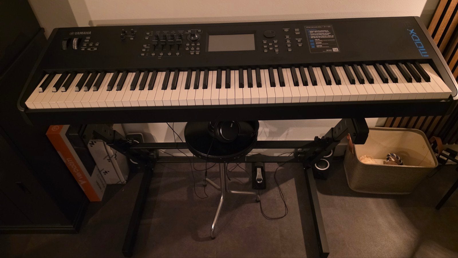 Yamaha MODX8 Synthesizer Workstation, Ophalen, Zo goed als nieuw, 88 toetsen, Yamaha