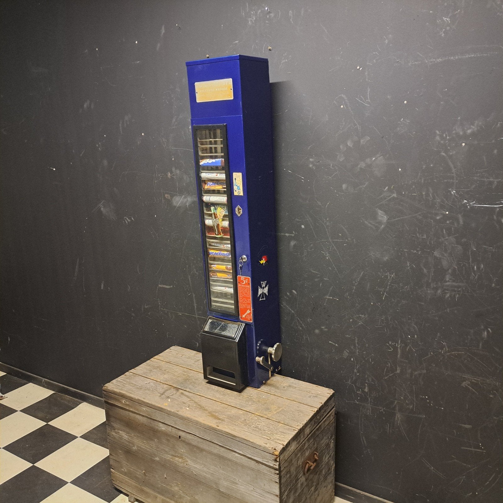 "U-Select-It" snoepautomaat C.M.C Madison Usa, Ophalen, Gebruikt