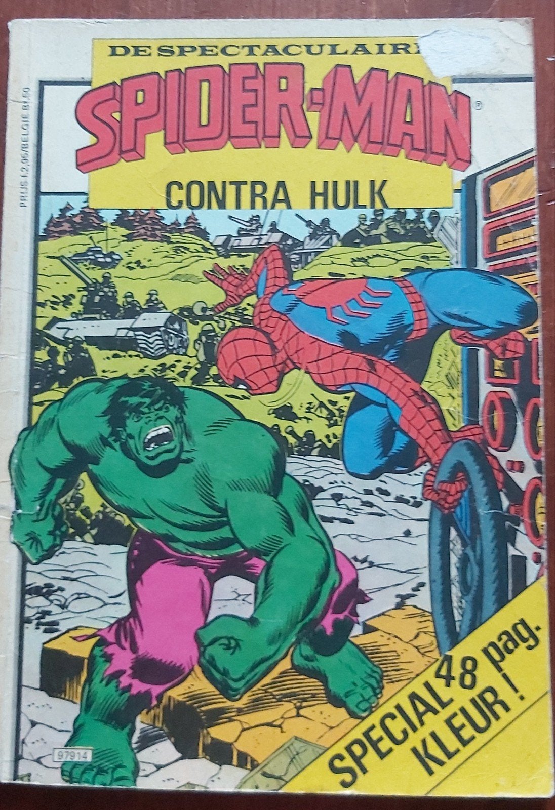 Spiderman contra Hulk Special, Boeken, Europa, Ophalen of Verzenden, Stan Lee, Jack Kirby, Gelezen