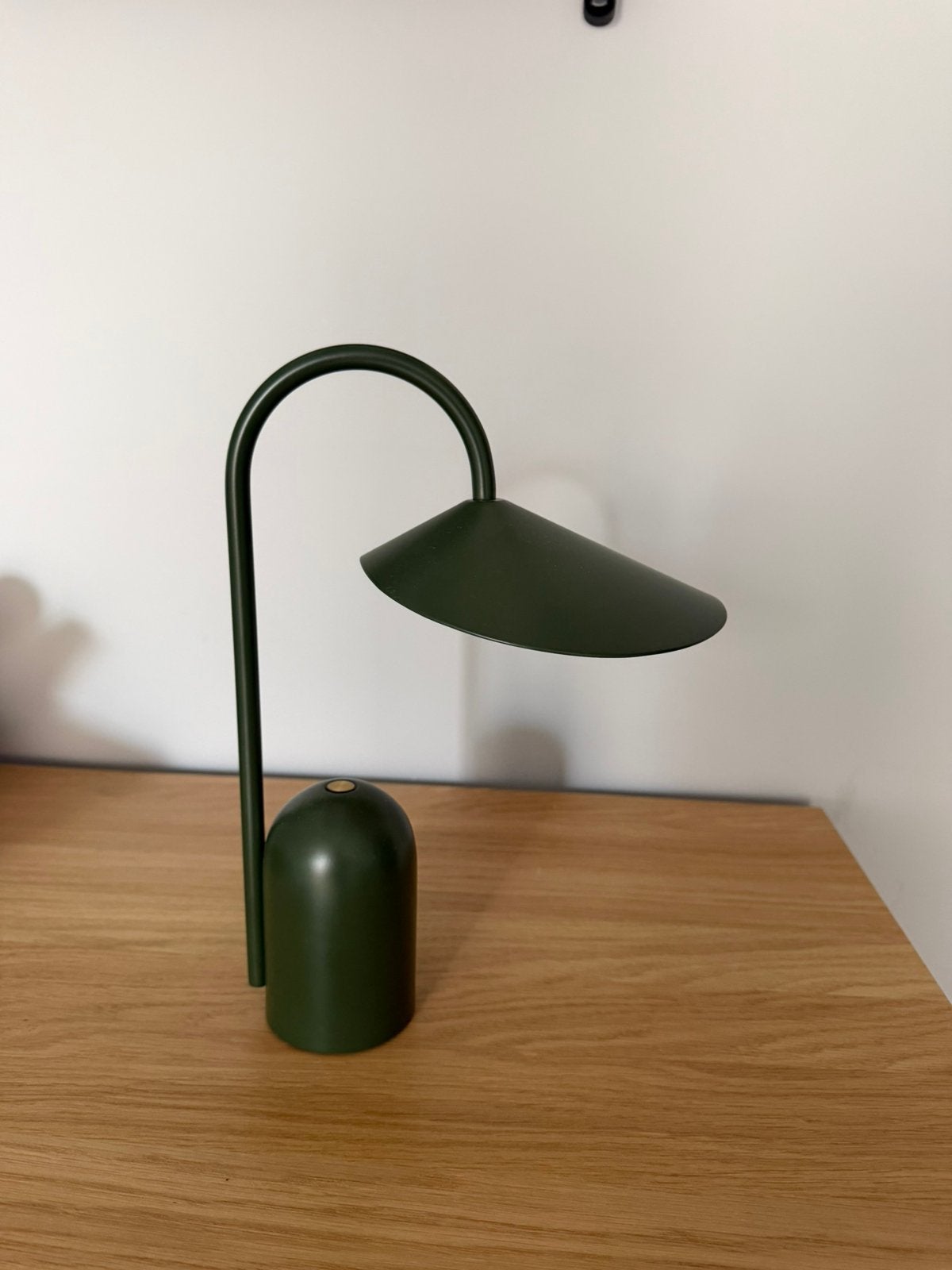Arum tafellamp Ferm living, Ophalen of Verzenden, Zo goed als nieuw, Minder dan 50 cm