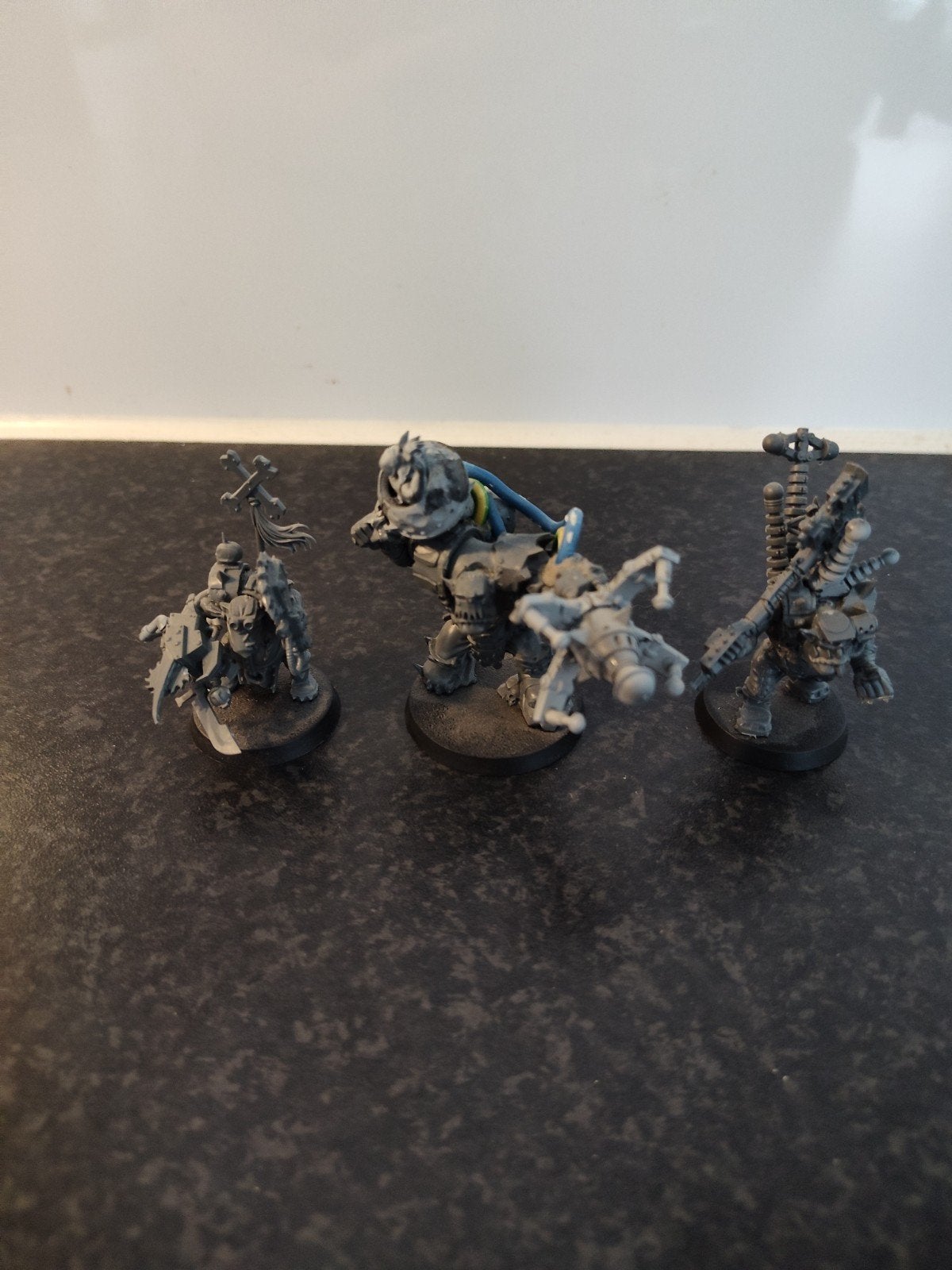 Custom Ork Conversions: Big Mek, Painboy, Shokk Attack Gun, Fantasie, Gebruikt, Handgemaakt, Overige typen
