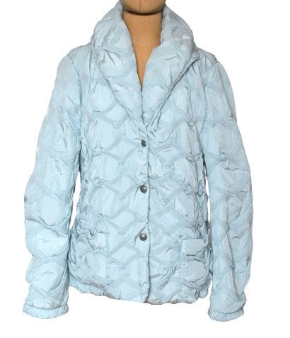 Verse dames jas, jack, azuur blauw, Mt. XL, Maat 46/48 (XL) of groter, Zo goed als nieuw, Verse ., Verzenden