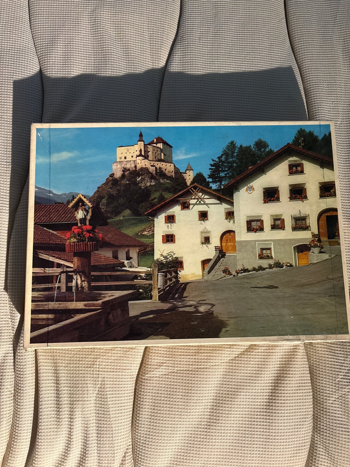 Puzzel 1000 stukjes - Schilderachtig Alpenlandschap, Ophalen of Verzenden, Meer dan 50 stukjes, Gebruikt, 6 jaar of ouder