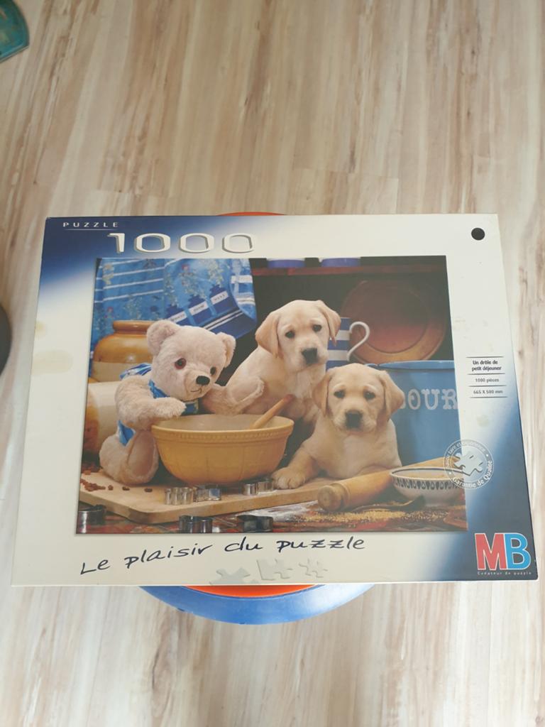 Een honden puzzel, Ophalen of Verzenden, 500 t/m 1500 stukjes, Zo goed als nieuw