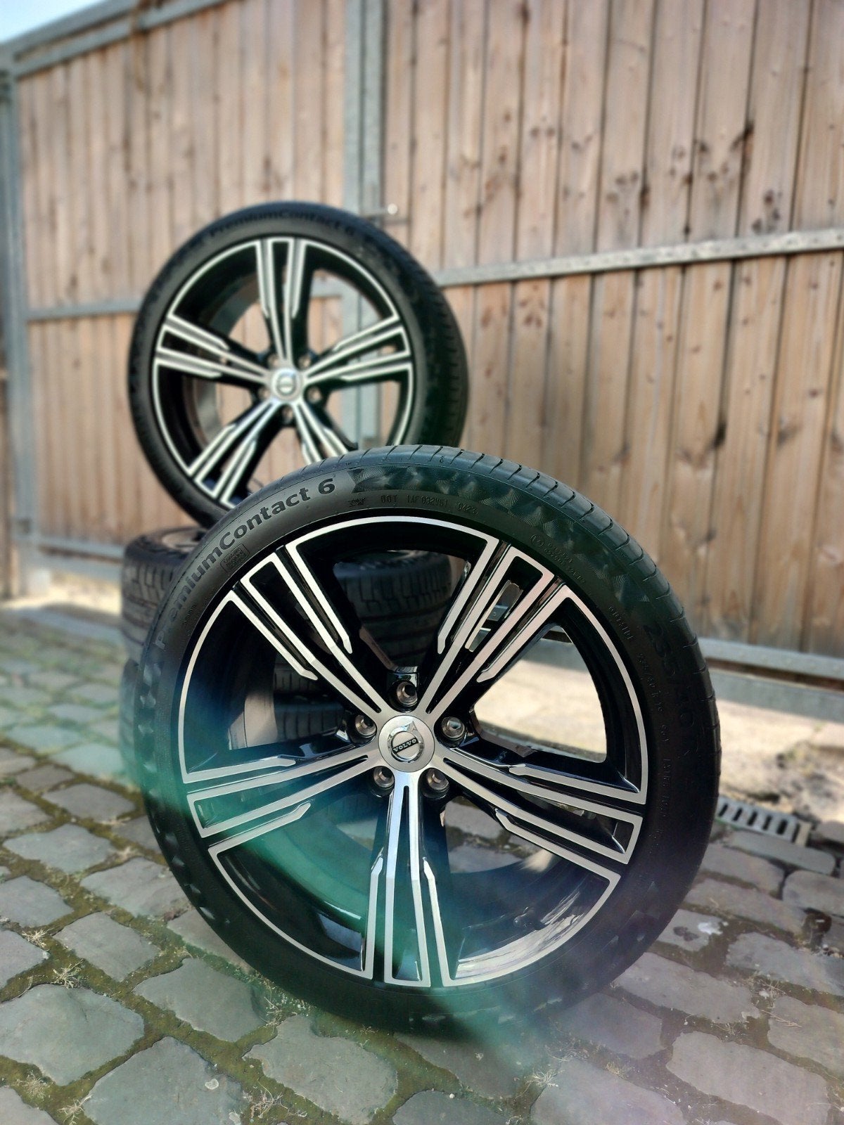 Volvo V60 S60 19 inch velgen Continental zomerbanden, Auto-onderdelen, Banden en Velgen, Gebruikt, Banden en Velgen, 235 mm, Personenwagen