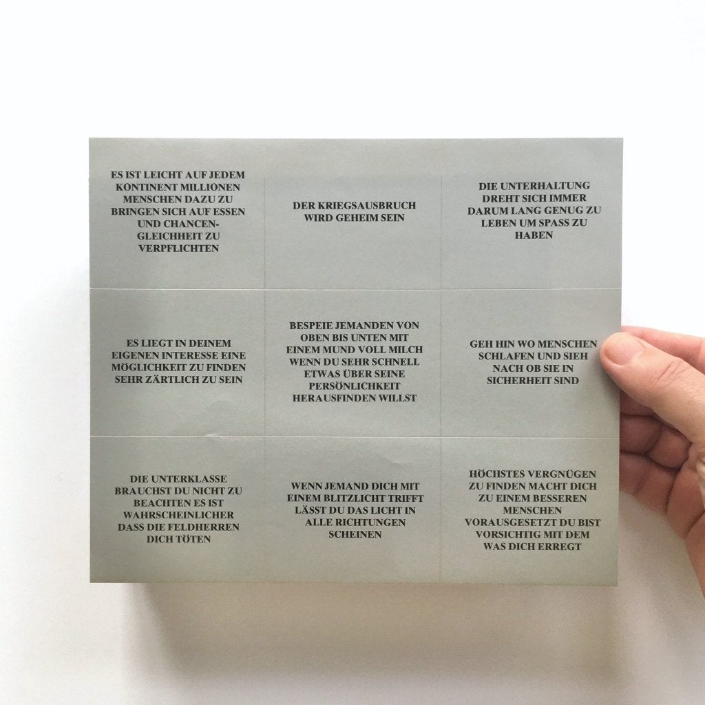 Jenny Holzer - Truisms - 1984, Ophalen of Verzenden, Zo goed als nieuw