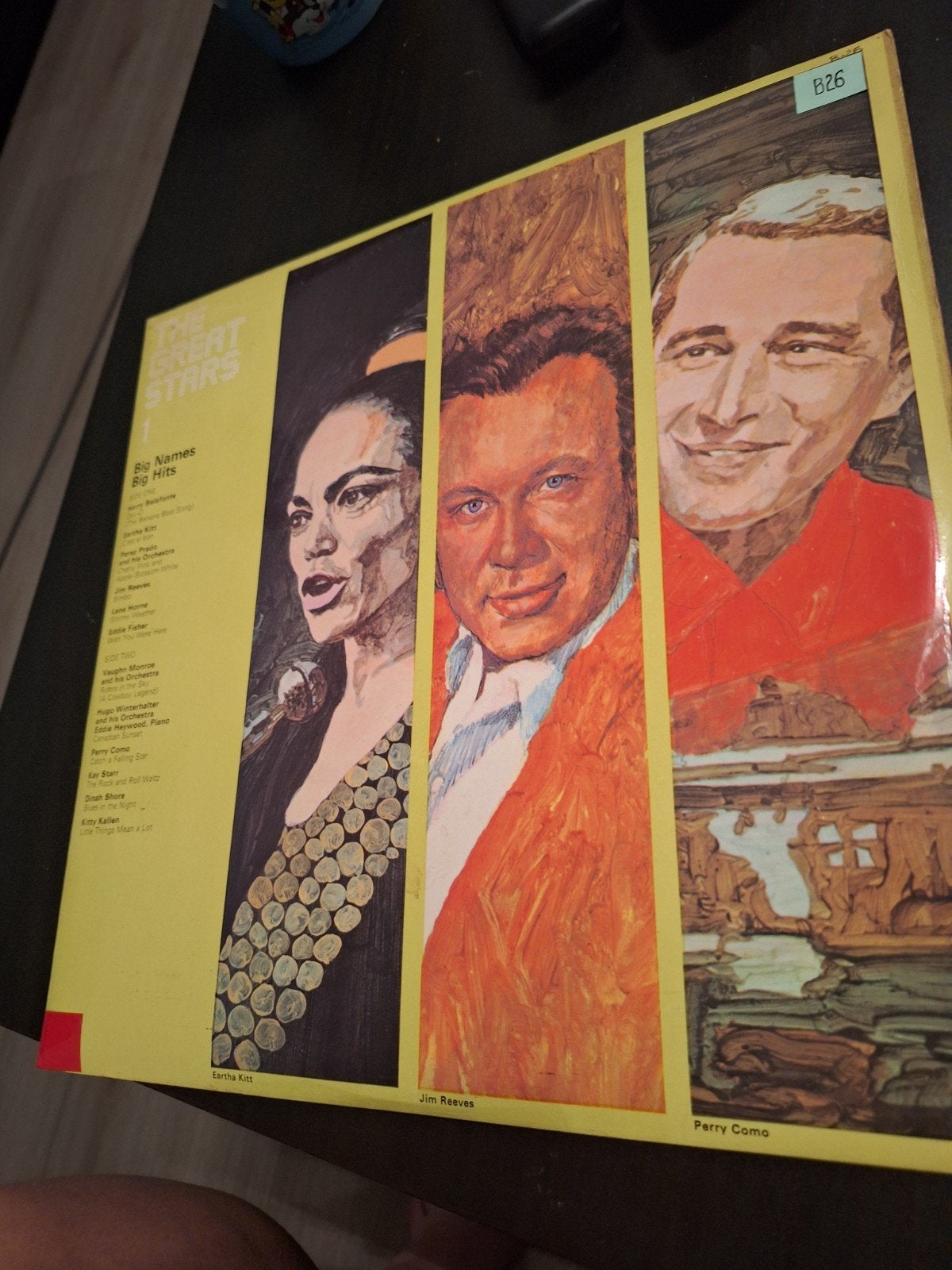 The Great Stars: Big Names Big Hits LP - Reader's Digest, LP, Gebruikt, Pop, Ophalen of Verzenden