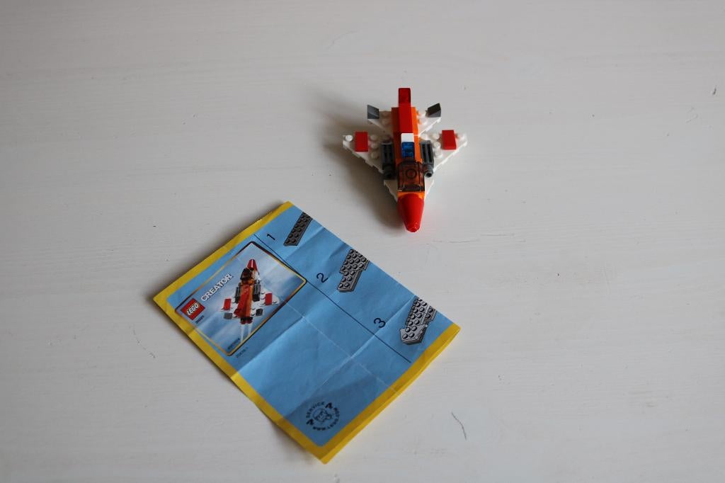 30020 Lego Creator - straaljager, Ophalen of Verzenden, Zo goed als nieuw