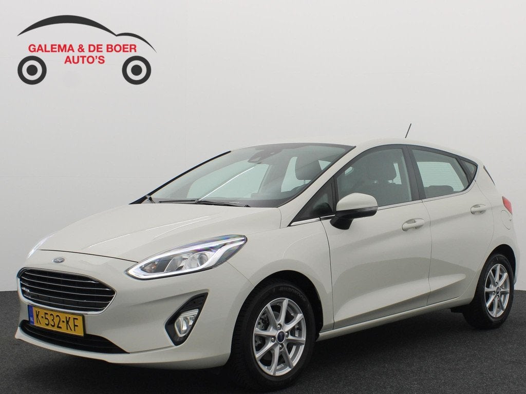 Ford Fiesta 1.0 EcoBoost Titanium X METROPOLIS WHITE / BANG, Voorwielaandrijving, Stof, Gebruikt, Euro 6