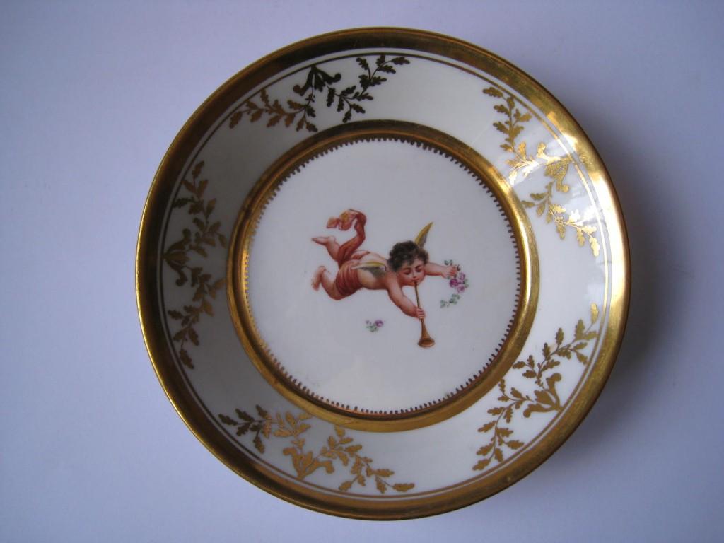 MEISSEN ANTIEK PORSELEIN TOP EN GAAF. BORD -BORDJES, Antiek en Kunst, Verzenden