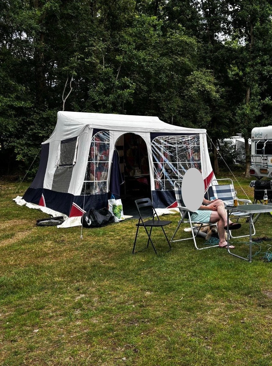 Jamet Jametic vouwwagen (4-6 persoons) met 1-2-3 systeem, Caravans en Kamperen, Vouwwagens, Ophalen, Tot en met 6, Jamet