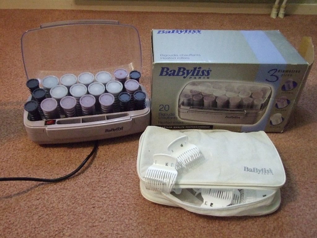 Babyliss krulset in doos met klemmen, Ophalen of Verzenden, Zo goed als nieuw, Overige typen