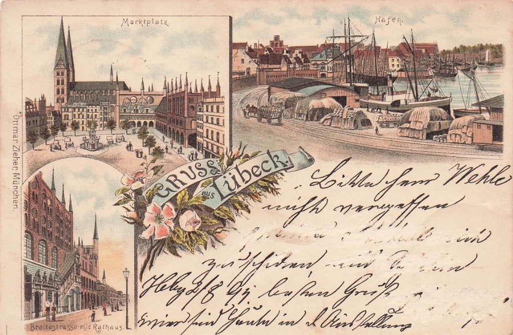 702-115-033 Lübeck, Verzenden, Voor 1920, Duitsland