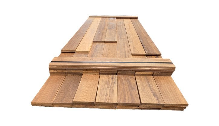Hardhouten planken - Geschaafd 18x140 mm - nr: HP64, Ophalen, Planken, Nieuw, Hardhout