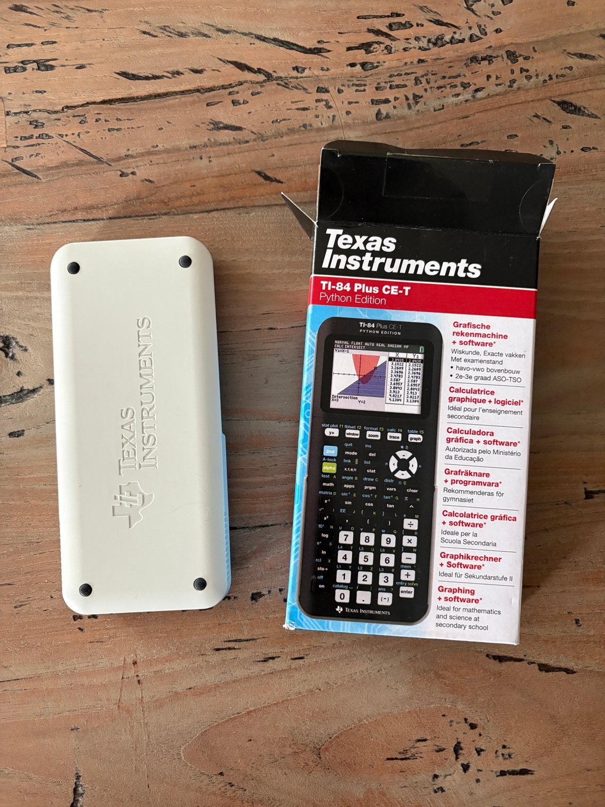 TI-84 Plus C-ET, Python Edition, Ophalen of Verzenden, Grafische rekenmachine, Zo goed als nieuw