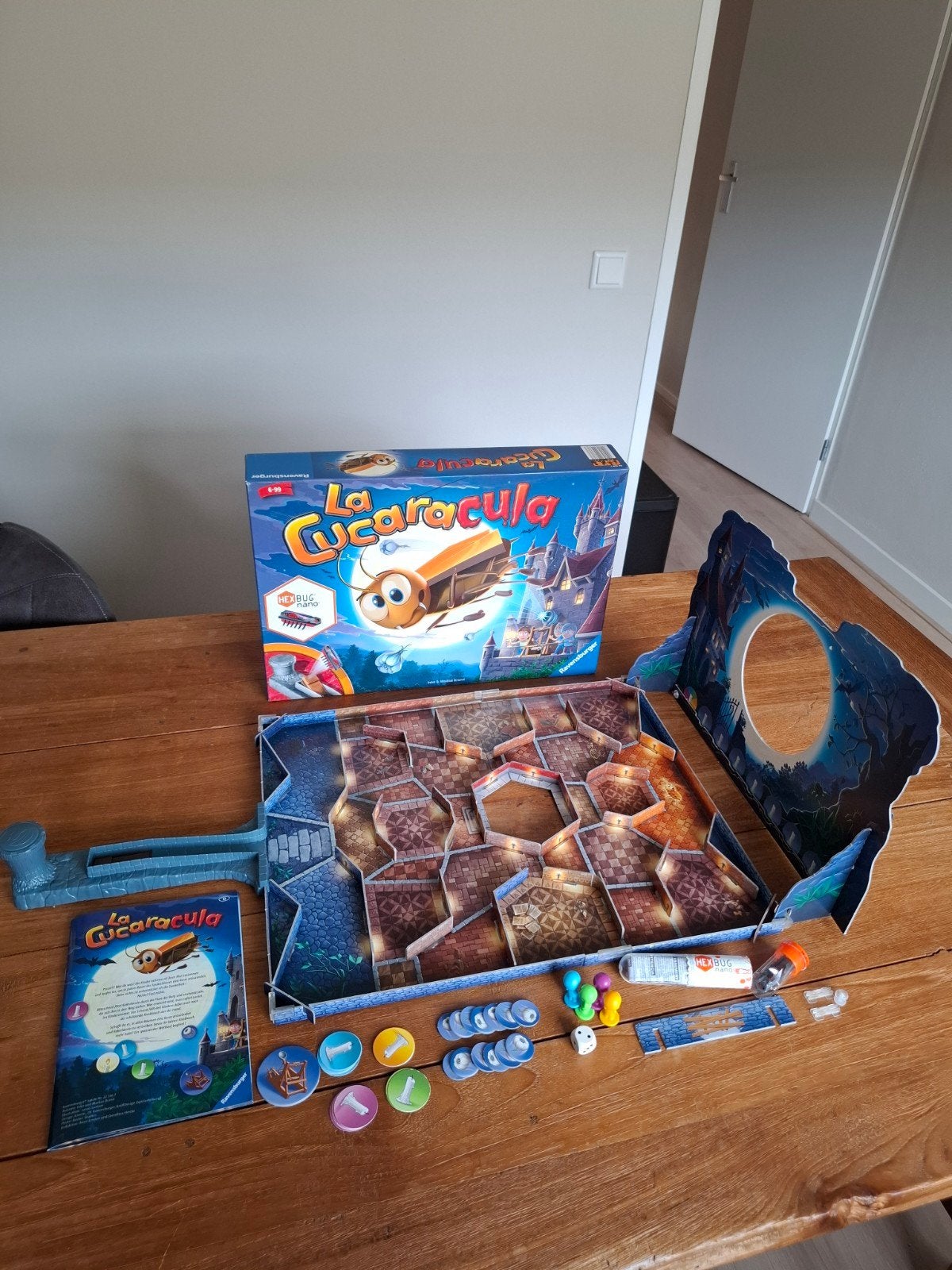La Cucaracula - Ravensburger bordspel, Drie of vier spelers, Ophalen of Verzenden, Zo goed als nieuw, Ravensburger