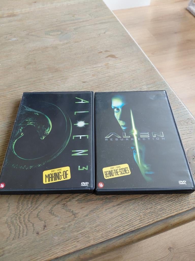 Alien 3 en Alien Resurrection op dvd., Vanaf 16 jaar, Ophalen of Verzenden, Zo goed als nieuw, Science Fiction