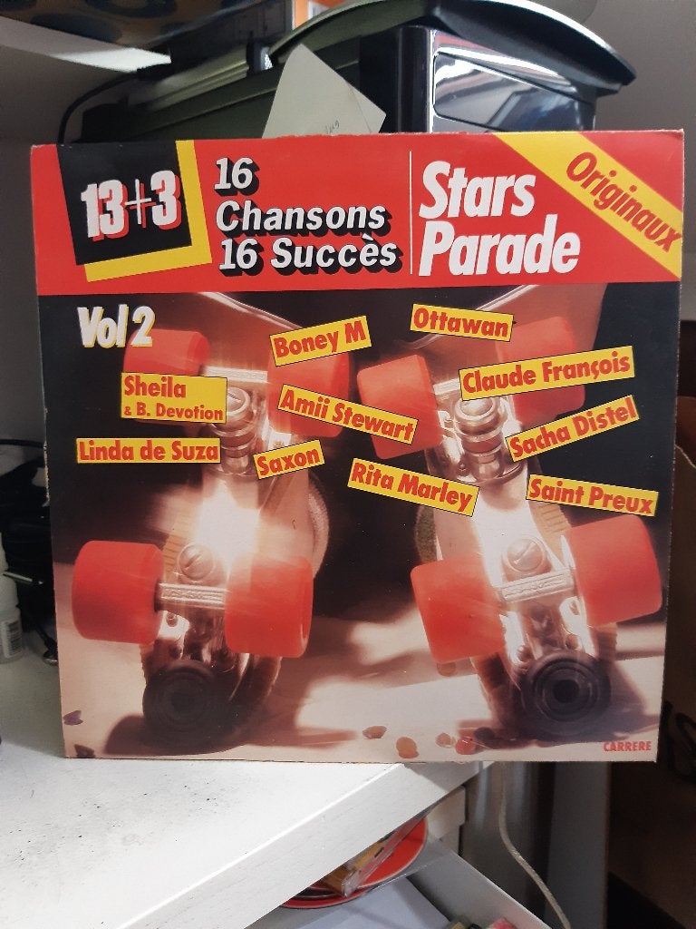 lp 16 Chansons stars parade (Z197-91), Ophalen of Verzenden, Zo goed als nieuw, 12 inch, LP