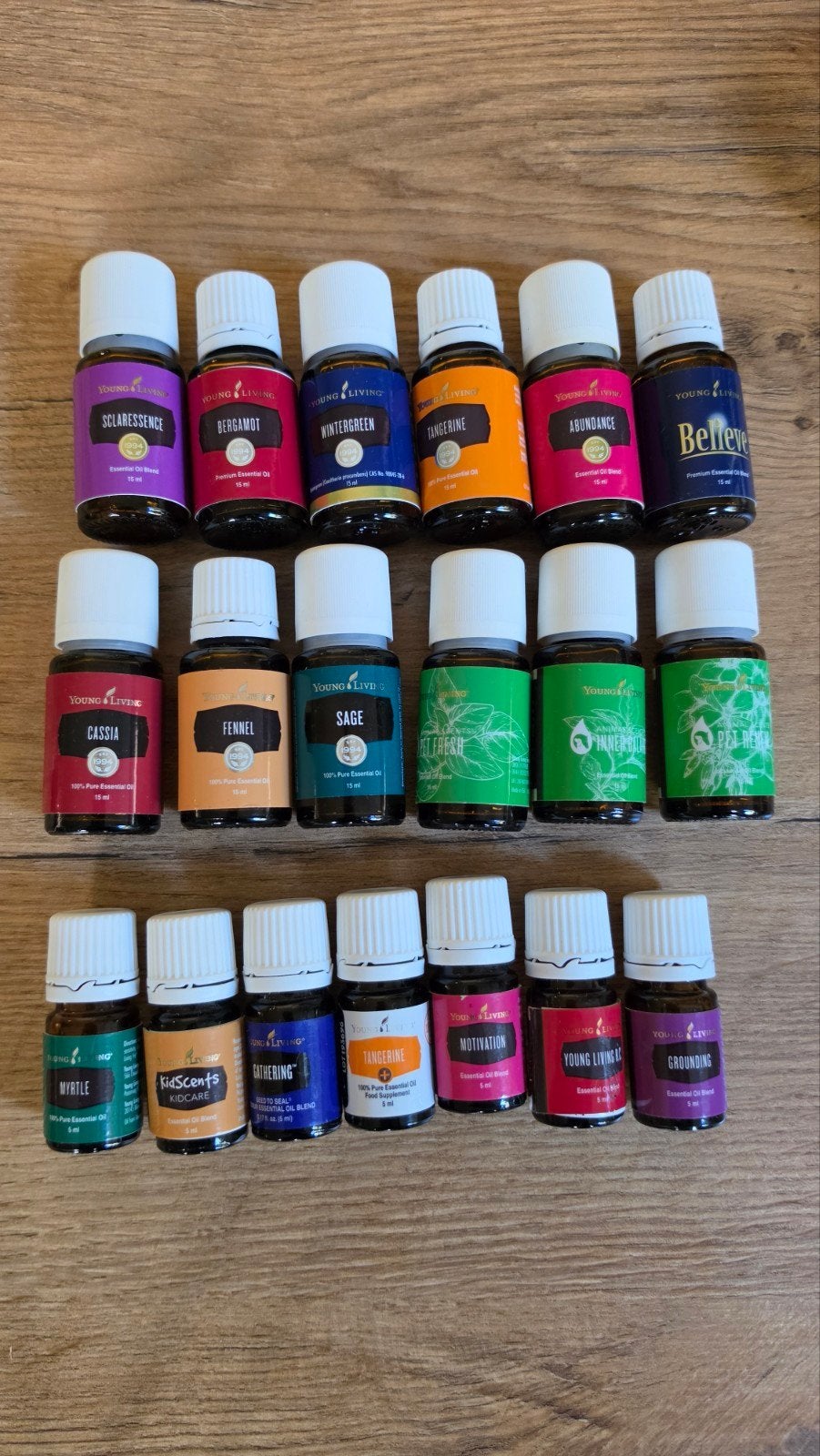 Young Living oliën  (nieuw), Ophalen of Verzenden, Nieuw, Aroma