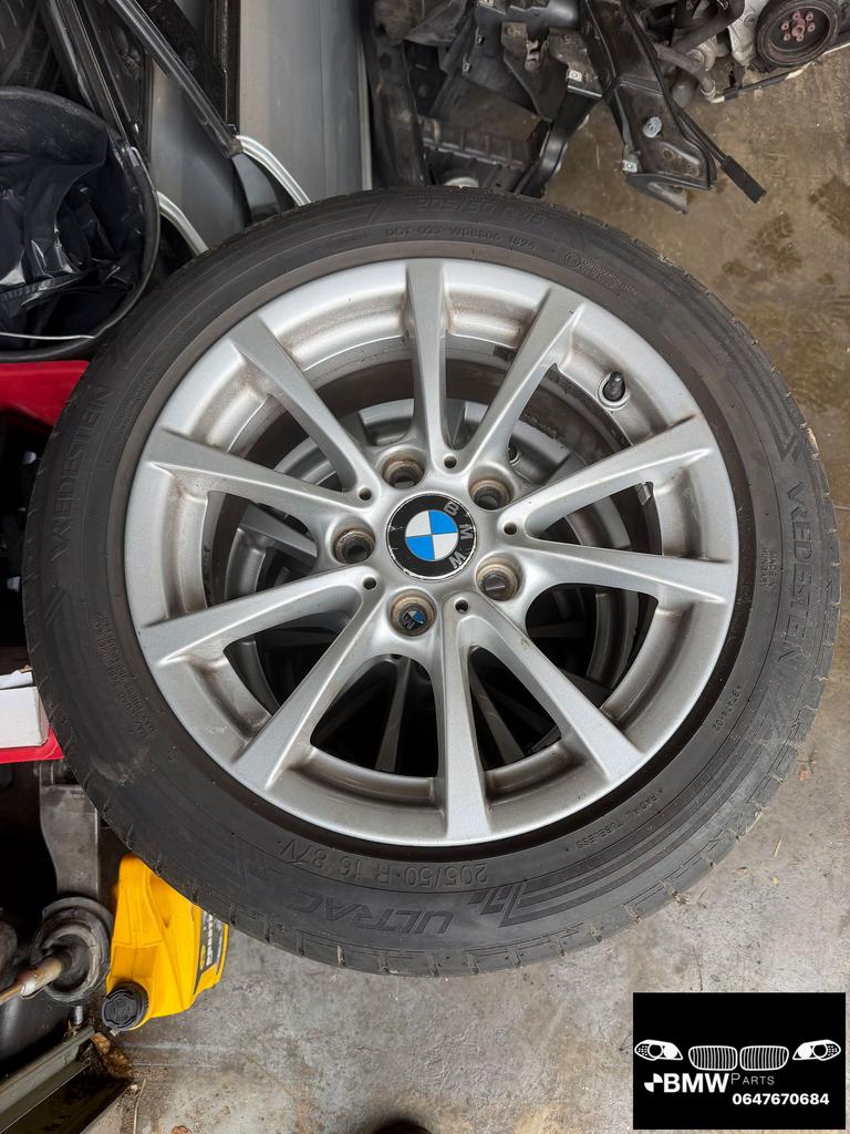 Set 17” Sportvelgen Bmw 1-Serie E81 E82 E87 E88, Gebruikt, -, -, Banden en Velgen