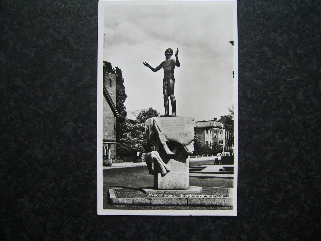 WAGENINGEN Bevrijdingsmonument, Ophalen of Verzenden, 1940 tot 1960, Gelderland