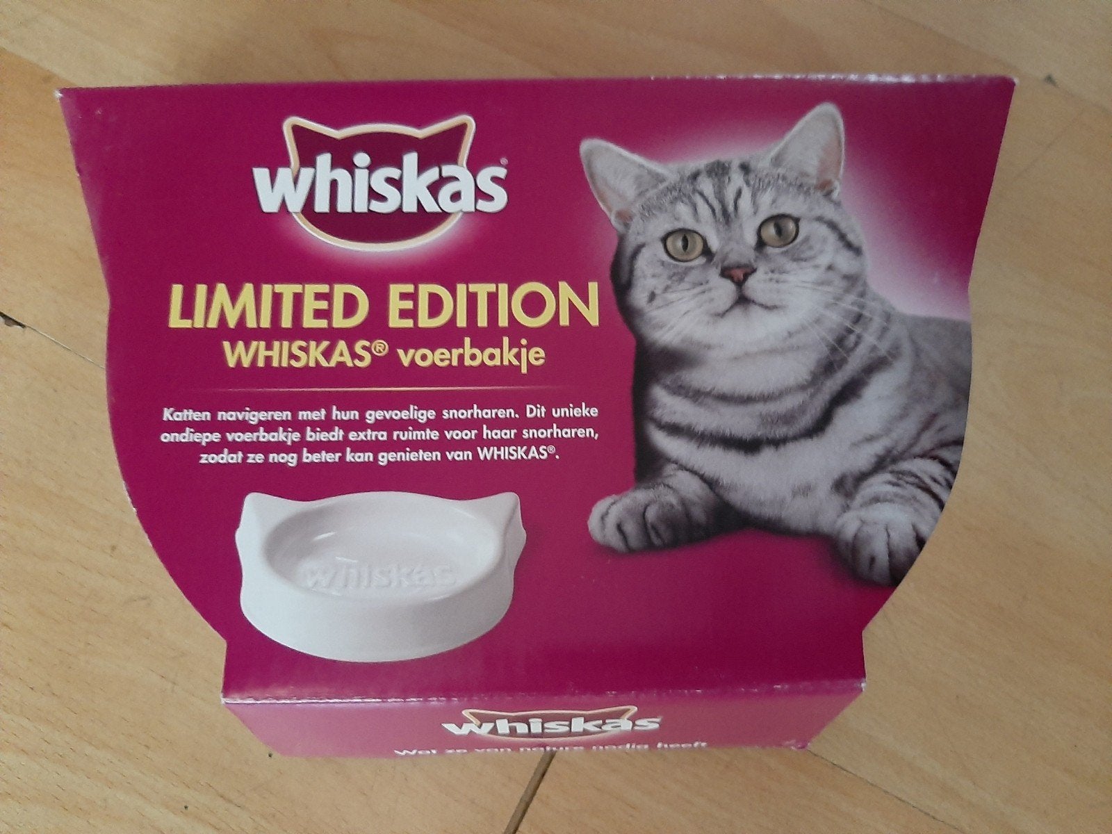 Nieuw!!! Limited Edition Whiskas voerbak., Dieren en Toebehoren, Ophalen of Verzenden, Nieuw