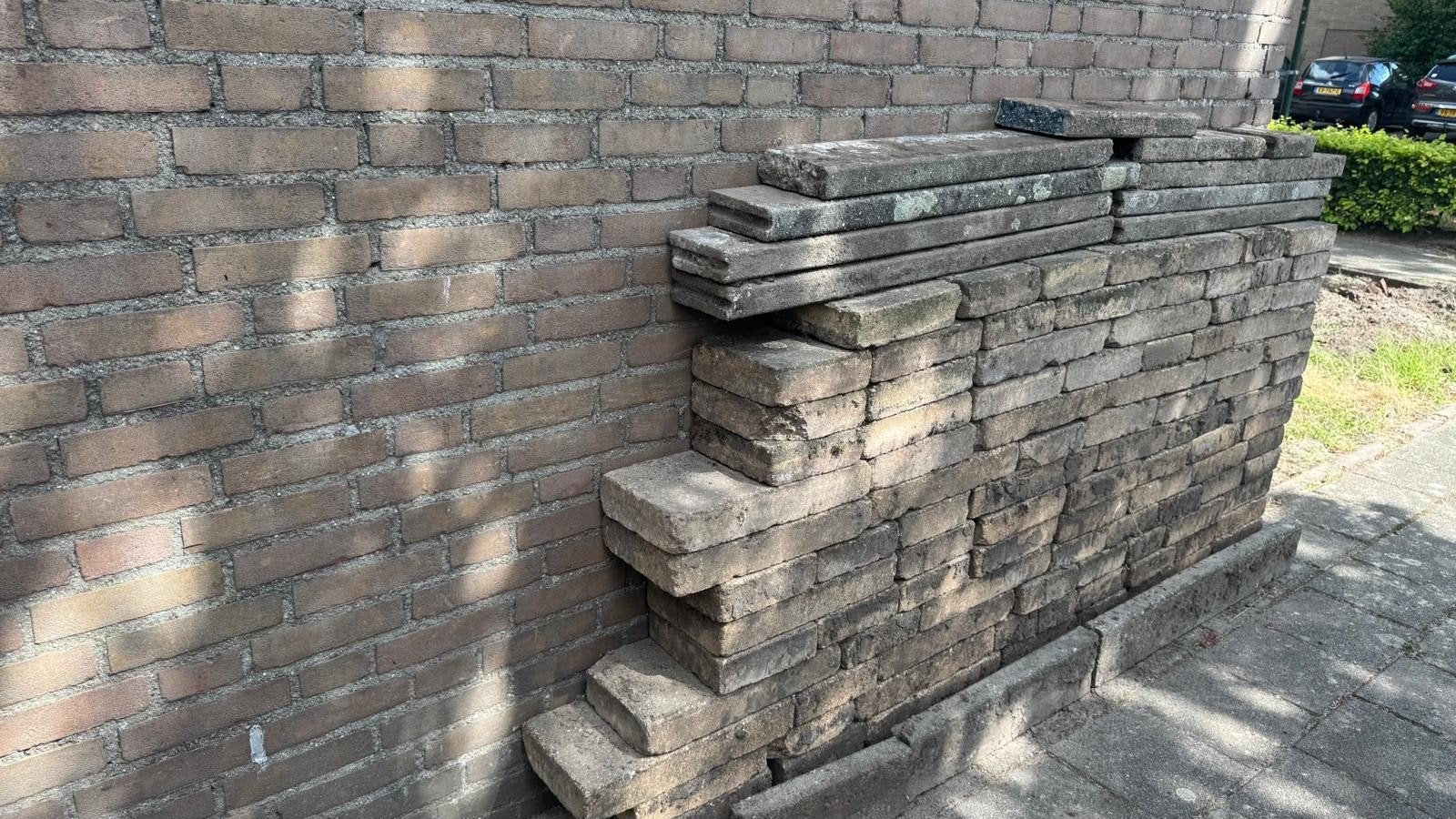 gratis tegels af te halen, Tuin en Terras, Ophalen, Hout