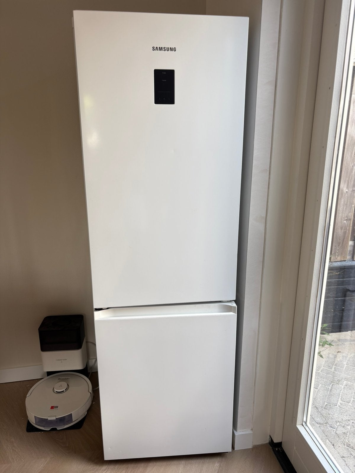 Samsung RB34T672DWW Koel-vriescombinatie No Frost, Witgoed en Apparatuur, Ophalen, Gebruikt, 200 liter of meer, 60 cm of meer