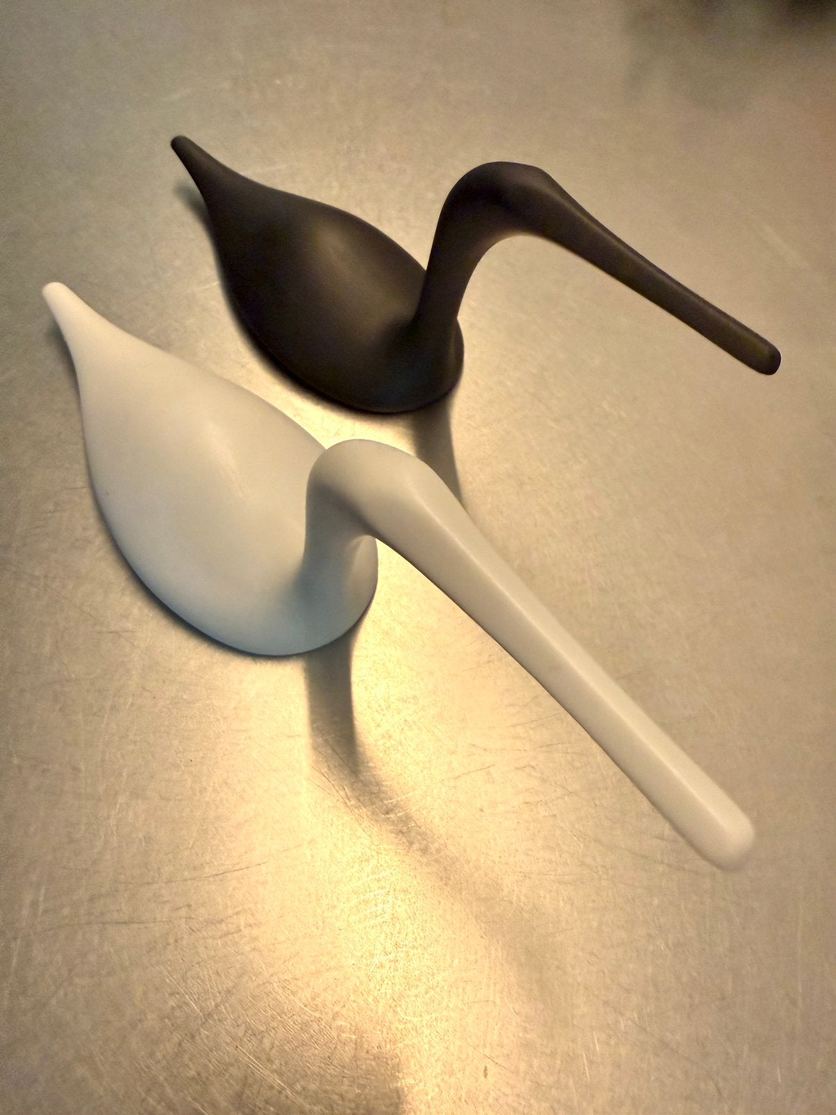 Rosenthal Studio-Linie porseleinen vogels – zwart & wit, Ophalen of Verzenden, Zo goed als nieuw, Dier