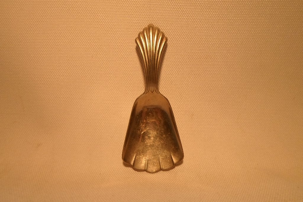 Tea Caddy Spoon Alpacca, Ophalen of Verzenden