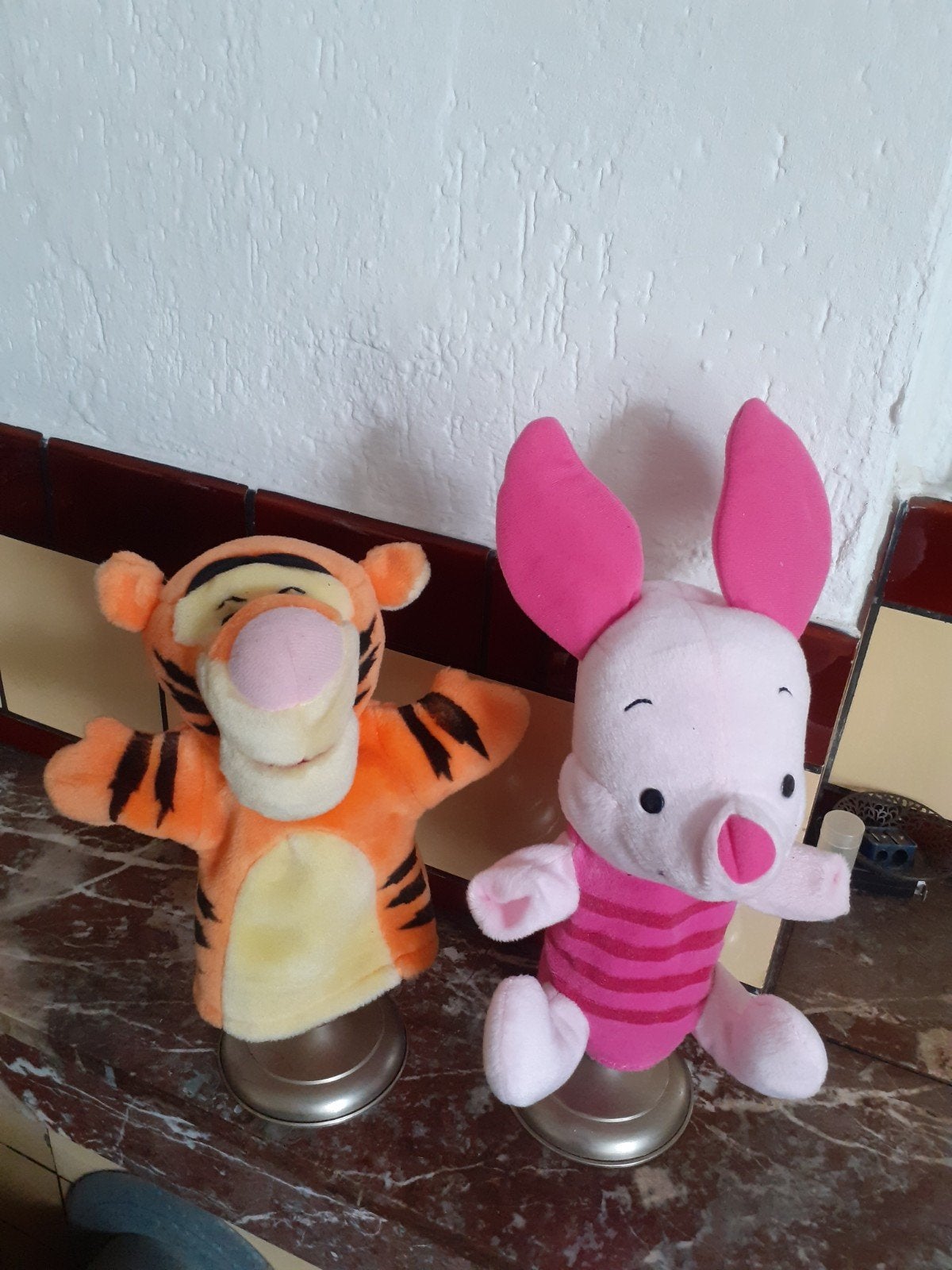 Disney handpoppen poppenkastpoppen, Ophalen of Verzenden, Zo goed als nieuw, Pop