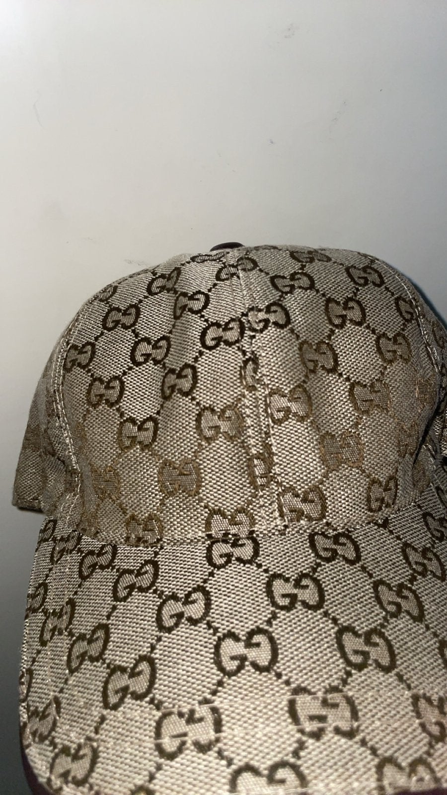 Originele gucci pet - beige, Kleding | Heren, Hoeden en Petten, Ophalen of Verzenden, Zo goed als nieuw