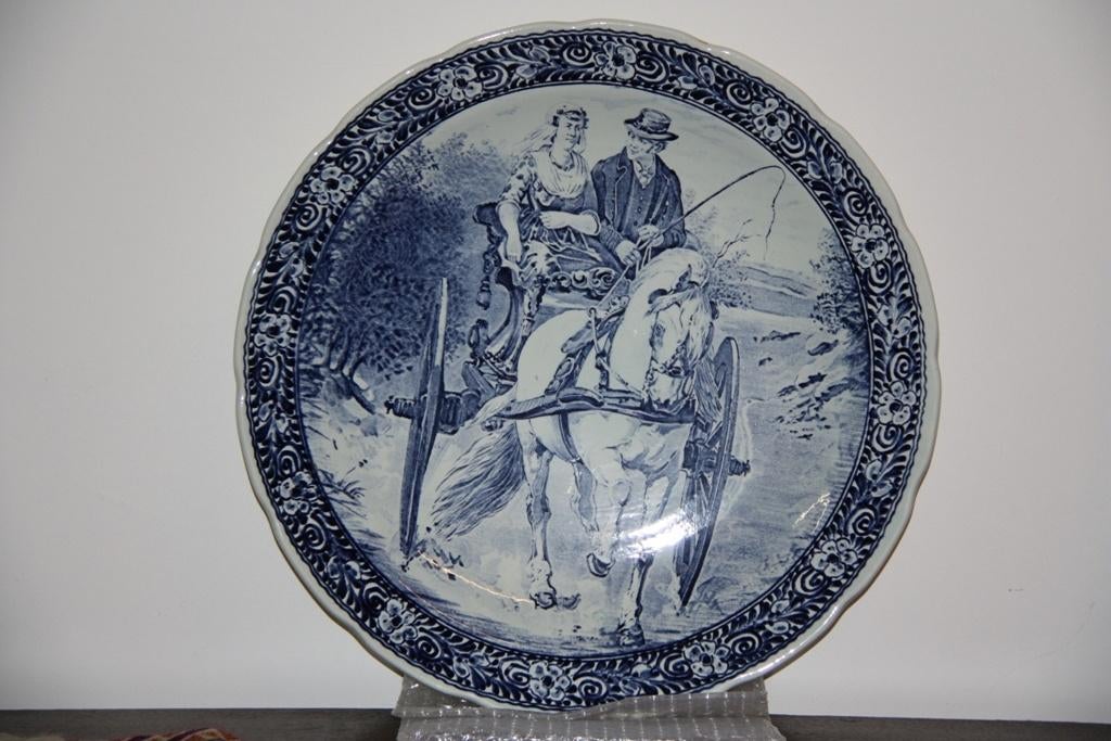 Delftblauwe Wandborden, Ophalen of Verzenden
