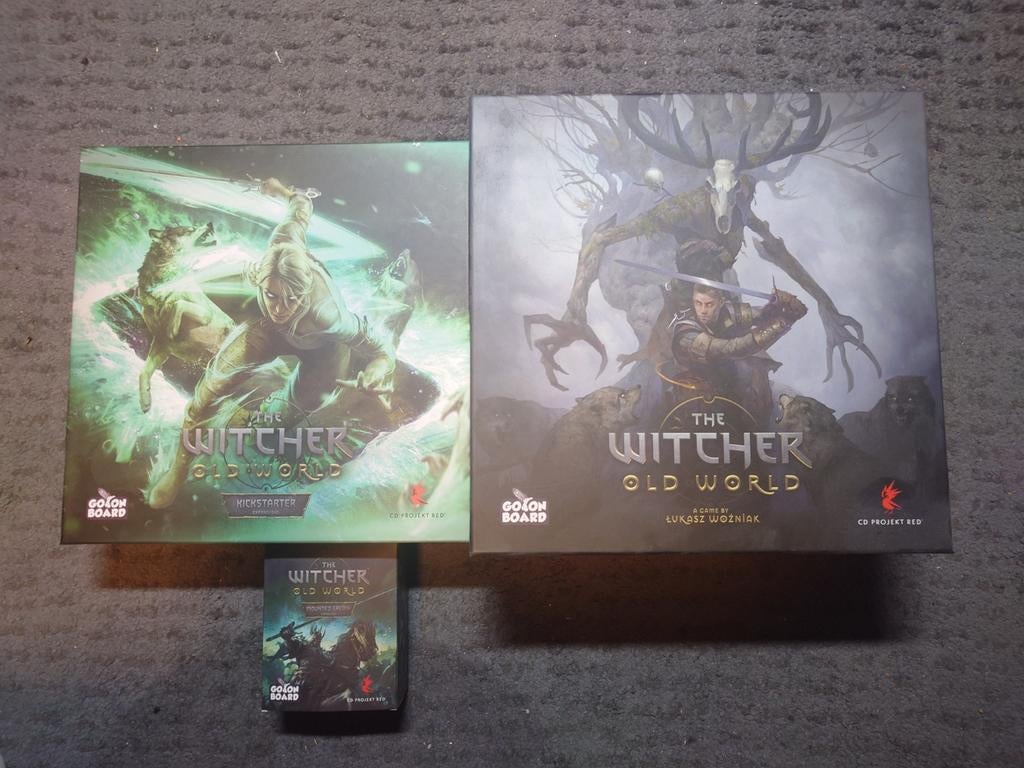The Witcher: Old World Bordspel (Kickstarter editie), Een of twee spelers, Ophalen of Verzenden, Zo goed als nieuw, Go On Board