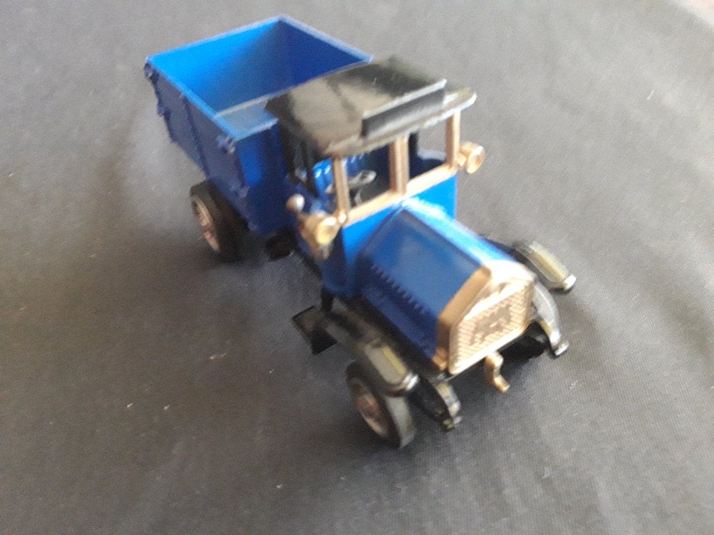 M.A.N Erster Diesel Lastwagen 1923/24 - MAN , Ziss model, Hobby en Vrije tijd, Modelauto's | 1:43, Ophalen of Verzenden, Gebruikt